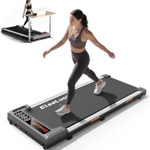 Walking Pad Treadmill, Under Desk Treadmill for Home and Office, Portable |5 HP Machine with Remote Control and LED Disp