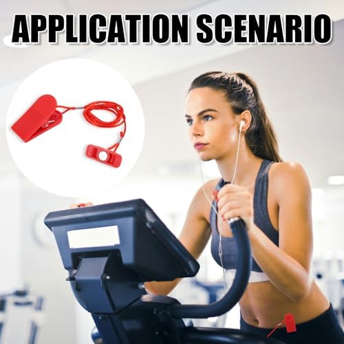 Treadmill Magnet Safety Key | Universal Emergency Stop Magnet for Treadmills | Compatible with Most Running Machines | D